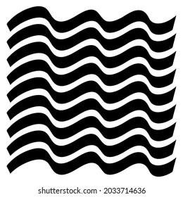 Wavy, waving, billowy, undulating lines, stripes. Curvy, wave lines