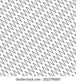 Wavy, waving, criss-cross, zig-zag lines seamless pattern, background vector Illustration