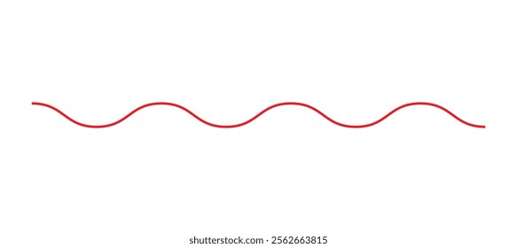 Wavy, waving line. Billowy, undulating zigzag, crisscross stripes