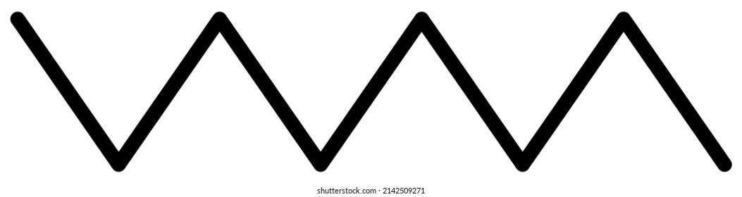 Wavy, waving line(s). Billowy, undulating zigzag, crisscross stripes