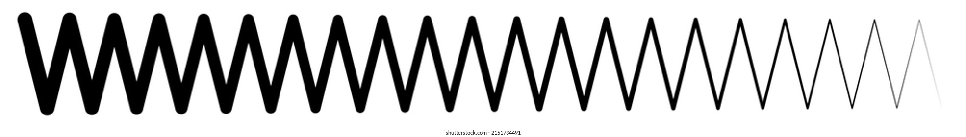 Wavy, waving line(s). Billowy, undulating zigzag, crisscross stripes
