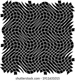 Wavy, waving, wave lines, stripes background vector design element