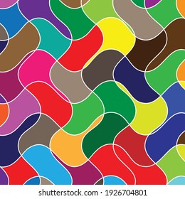 Wavy, ondulación, líneas onduladas, bandas de fondo elemento de diseño vectorial