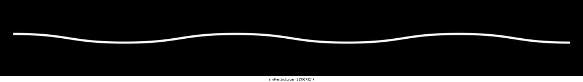 Wavy, waving, zigzag crisscross line, stripe element