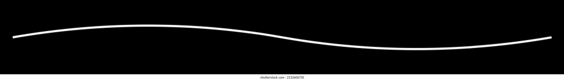 Wavy, waving, zigzag crisscross line, stripe element