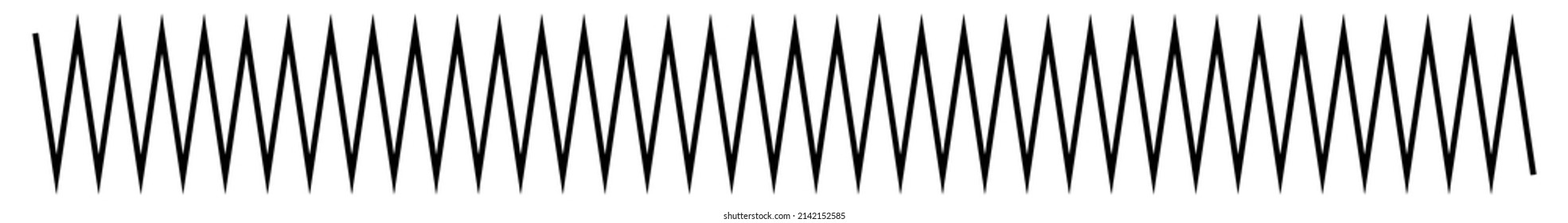Wavy, waving, zigzag crisscross line, stripe element