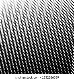 Wavy, waving, zigzag lines crosshatch grid, mesh pattern. Abstract curvy criss-cross lines texture. Tangle wrinkle stripes. Diagonal, oblique strips with rumple, frizzle, crimp distort