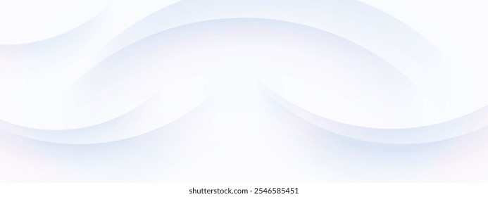 Fundo Abstrato Cinza Branco Ondulado