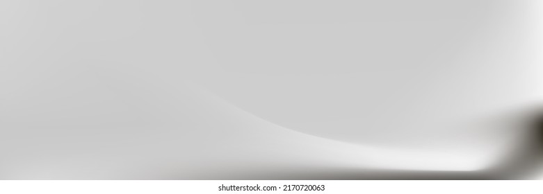 Wavy White Gray Water Fluid Monochrom Background. Light Grey Weather Flow Smog Gradient Background. Cloud Metal Silver Liquid Blurry Gradient Mesh. Sky Smoke Cloudy Pastel Smooth Curve Smooth Surface.