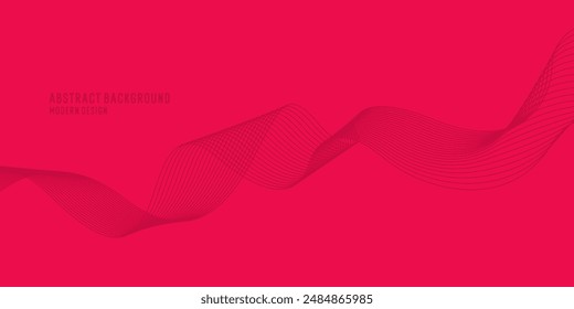 Wavy, wriggling lines on a background. Abstract background with amorphous shapes. A template for placing text and information. Beautiful stylish design.