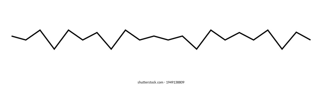 Wavy, zig-Zag, knusprige Kreuzung, Streifen, Vektorelement