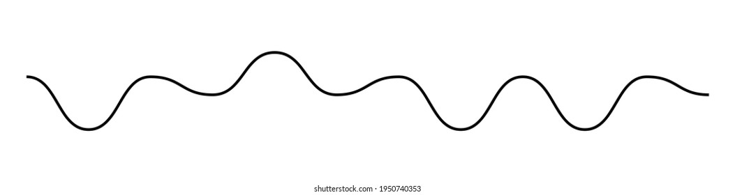 Wavy, zig-zag, criss-cross lines, stripes vector element