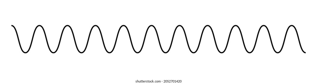 Wavy, zig-Zag, knusprige Kreuzung, Streifen, Vektorelement