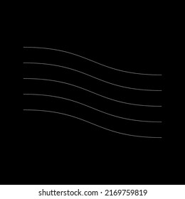 Wavy, zig-zag, criss-cross lines. Waving stripes