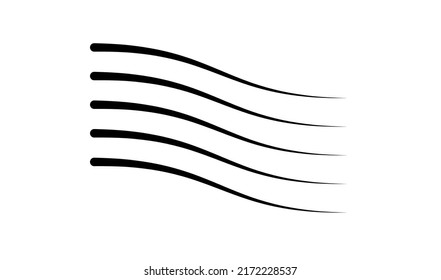 Wavy, zig-zag, criss-cross lines. Waving stripes