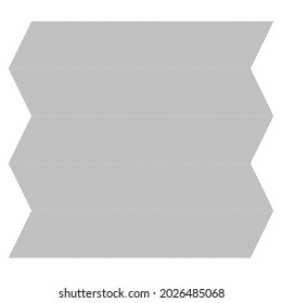 Wavy, zig-zag, criss-cross, waving lines geometrical element. vector