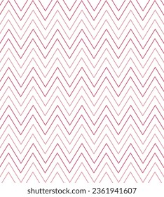 Wavy or zigzag lines. Horizontal thin lines fabric pattern. background. Vector.