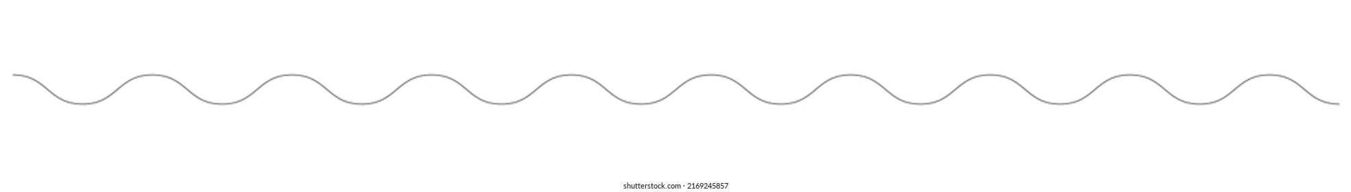Wavy, zig-zag lines, stripes element