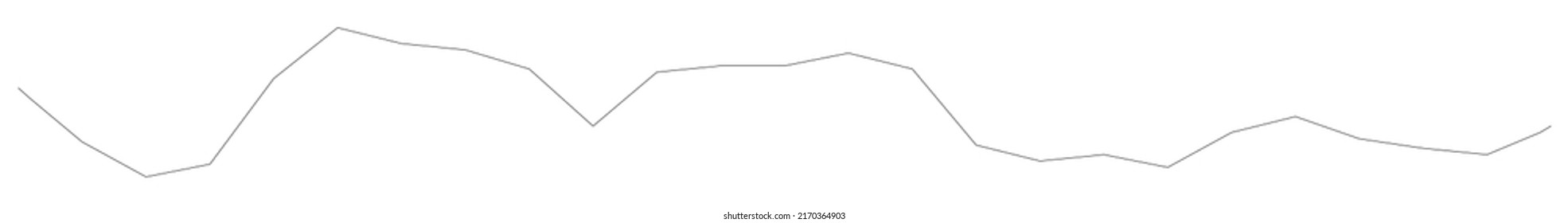 Wavy, zig-zag lines, stripes element