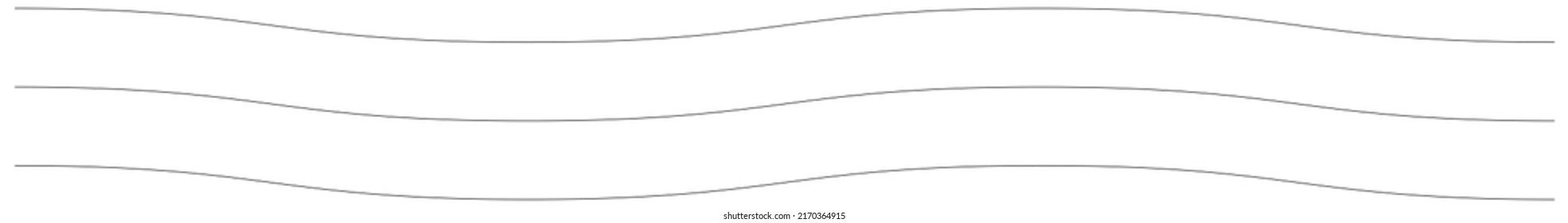 Wavy, zig-zag lines, stripes element