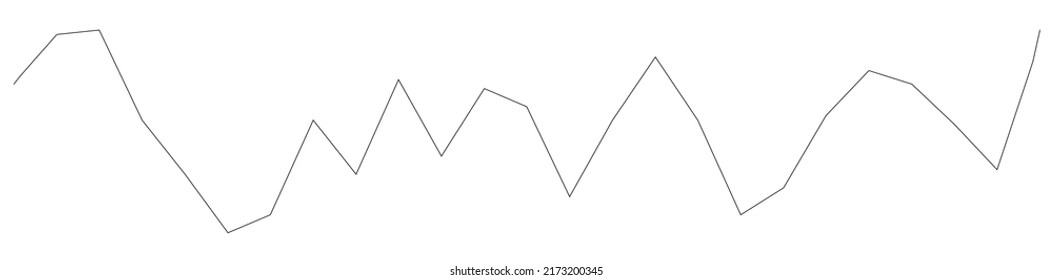 Wavy, zig-zag lines, stripes element