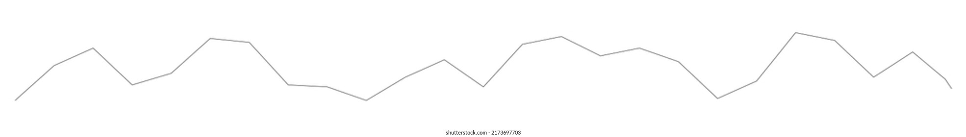 Wavy, zig-zag lines, stripes element