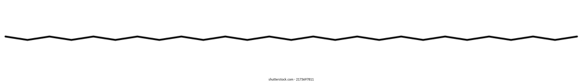 Wavy, zig-zag lines, stripes element