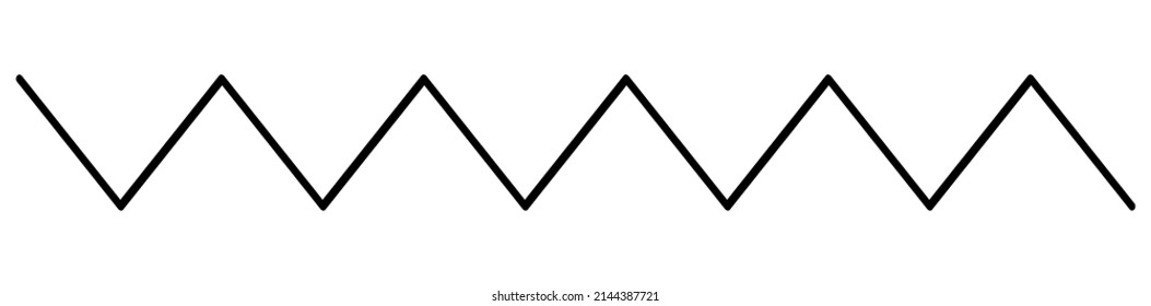 Ondulación, zigzag, ondulación, franjas cruzadas, divisores horizontales. Calles, tiras.