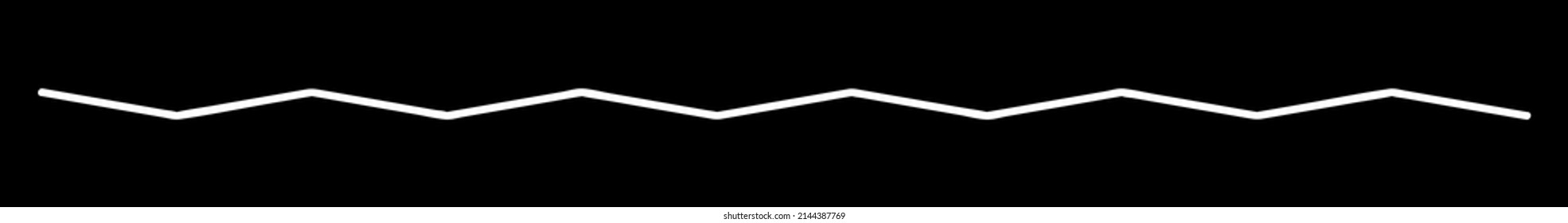Wavy, Zickzack, Wellen, knusprige Querlinien, horizontale Trennflächen. Streifen, Streifen.