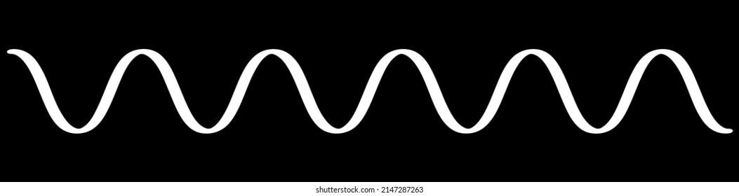 Wavy, zigzag, waving, criss-cross lines stripes, horizontal dividers. Streaks, strips.