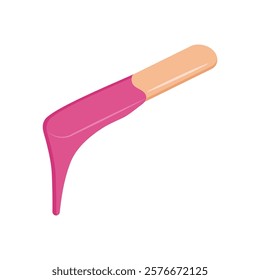 Wax, Cosmetics Vector Illustration Isolated