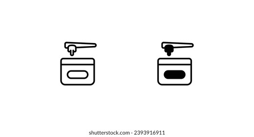icono de cera con ilustración de material vectorial de fondo blanco