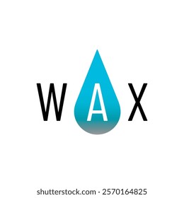 WAX logo, icon, vector illustration