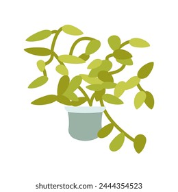 Icono de Planta de Cera en Vector. Logotipo