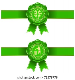 wax seal natural and recycle