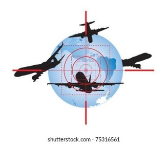 Way around the world- travel in the optical sight .