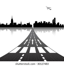 Way to the city