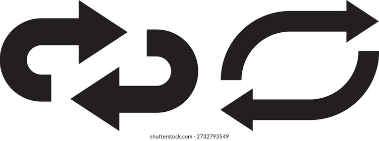 way direction arrow sign. Mega set of way direction arrow sign. Way sign. Road navigation arrows. Black Arrow Sign Direction Icon Set. Vector Image