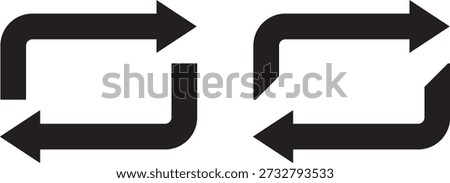 way direction arrow sign. Mega set of way direction arrow sign. Way sign. Road navigation arrows. Black Arrow Sign Direction Icon Set. Vector Image
