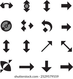 Way direction arrow sign, Way pointer symbol, Turn arrow navigation sign Way pointer symbol. Turn arrow navigation sign