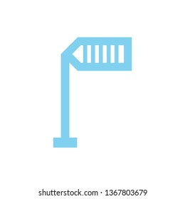 Way direction arrow, Wind direction Icon, road direction, road direction icon, vector illustration
