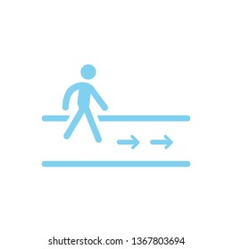 Way direction arrow, Wind direction Icon, road direction, road direction icon, vector illustration
