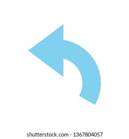 Way direction arrow, Wind direction Icon, road direction, road direction icon, vector illustration
