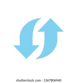 Way direction arrow, Wind direction Icon, road direction, road direction icon, vector illustration
