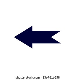 Way direction arrow, Wind direction Icon, road direction, road direction icon, vector illustration

