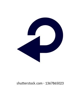 Way direction arrow, Wind direction Icon, road direction, road direction icon, vector illustration
