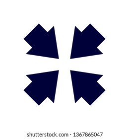 Way direction arrow, Wind direction Icon, road direction, road direction icon, vector illustration
