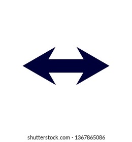 Way direction arrow, Wind direction Icon, road direction, road direction icon, vector illustration
