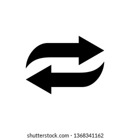 Way direction arrow, Wind direction Icon, road direction, road direction icon, vector illustration
