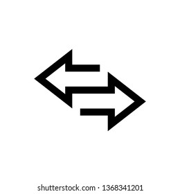 Way direction arrow, Wind direction Icon, road direction, road direction icon, vector illustration
